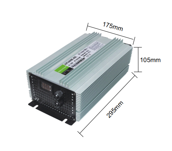 2400W On-Board Charger | 2400W IP67 | 12V-72V High-Power OBC
