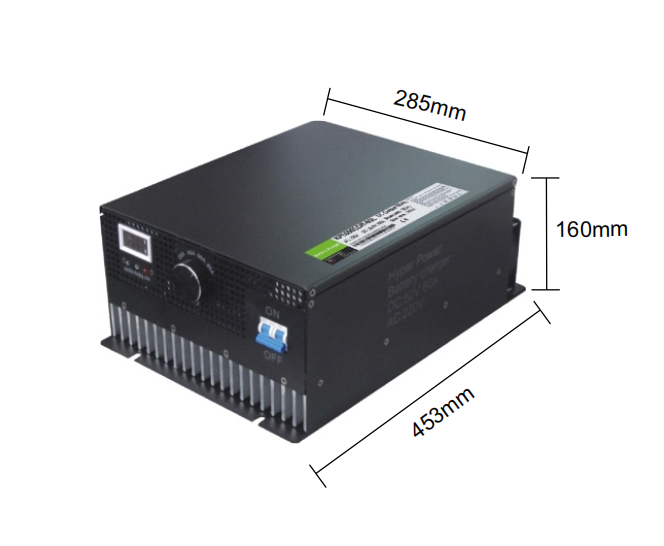 6000W On-Board Charger | 6000W IP54 | 12V-72V Max Power OBC