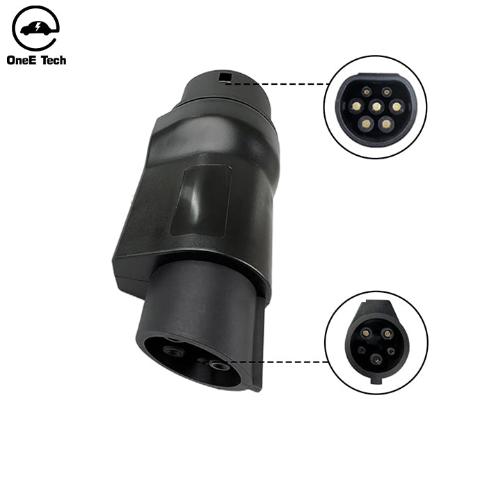 OneE-EQ-A SAE/Type1 pile to GB/T Car Type 1 to Type 2 Type 2 to GB/T EV Charging Pile Adapter Charging Cable Socket Charging pile adapter