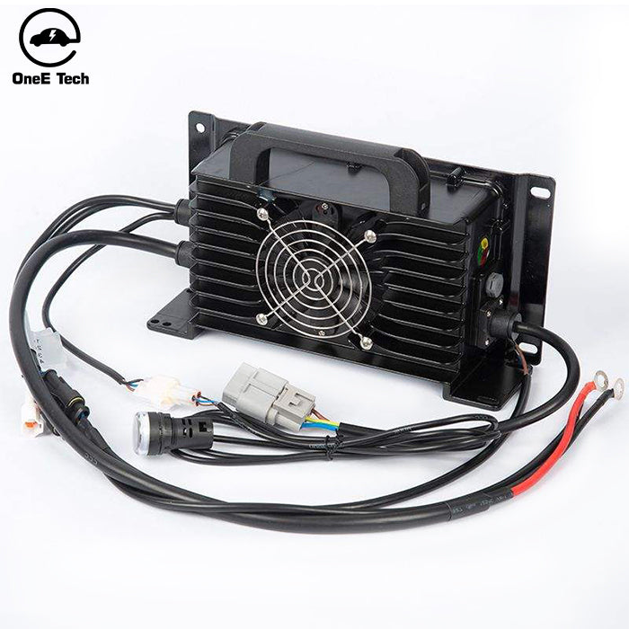 OneE-ES-1500W On Board Charger lifepo4 golf cart 48v 36v fast charger waterproof fully sealed motorcycle battery charger