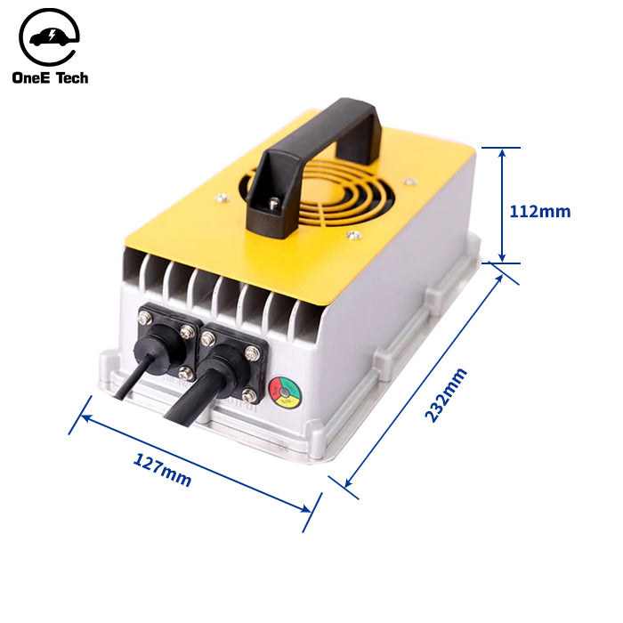 Smart OneE-EX-1000W Automatic Golf Cart Chargers 24V 36V Lithium Li Ion Liion Lead Acid LiFePO4 Battery Charger