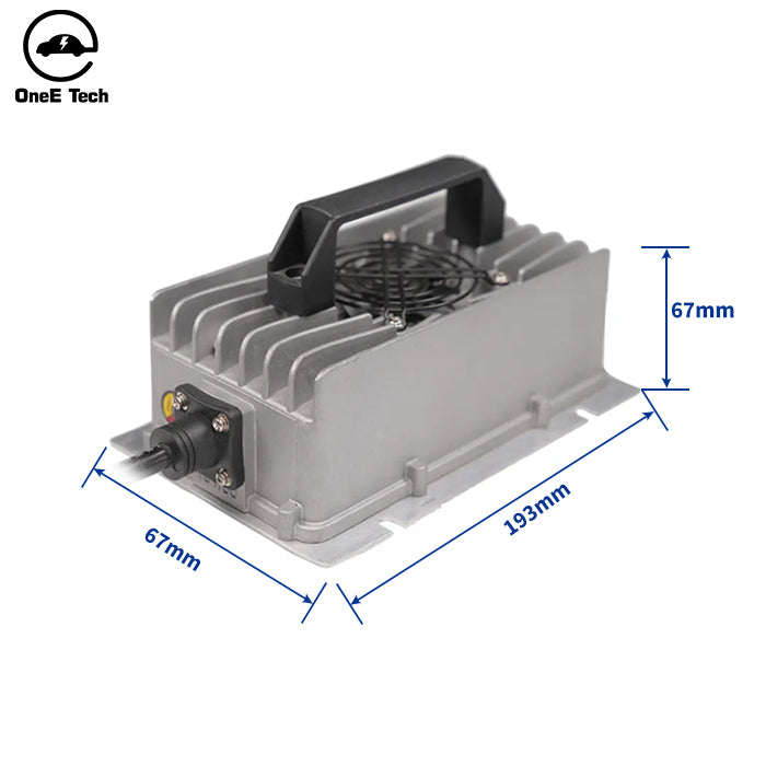 OneE-EX- 600W On Board Charger li ion lifepo4 lead acid battery pack charger for Golf cart